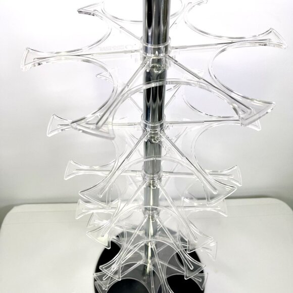 VTG Kellogg’s Rotating Counter Store Display Rack Acrylic Cereal Holder Stand - Picture 4 of 8